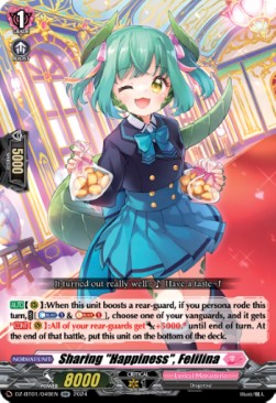 Sharing "Happiness", Felilina [D-Format] (V.1 - Double Rare)⁣ - Fated Clash⁣ (Double Rare)⁣ [049]