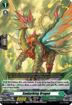 Sunbathing Dragon [D-Format] (V.1 - Rare)⁣ - Fated Clash⁣ (Rare)⁣ [068]