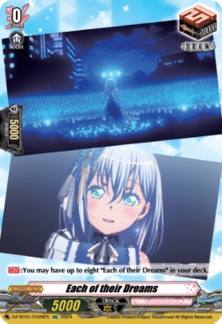 Each of their Dreams [D-Format] (V.1 - Feature Rare)⁣ - Fated Clash⁣ (Feature Rare)⁣ [EX26]