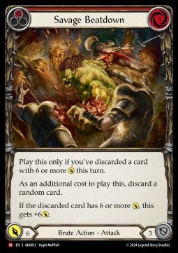 Savage Beatdown (Regular)⁣ - Armory Deck: Kayo⁣ (Majestic)⁣ [012]