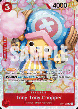 Tony Tony.Chopper (EB01-006) (V.1)⁣ - Memorial Collection⁣ (Super Rare)⁣ [006]