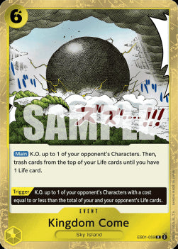 Kingdom Come (EB01-059)⁣ - Memorial Collection⁣ (Rare)⁣ [059]