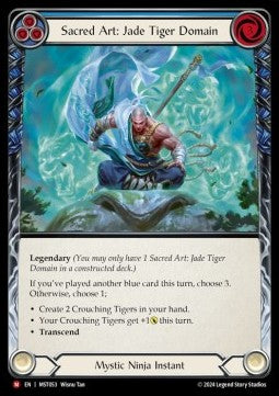 Sacred Art: Jade Tiger Domain // Inner Chi (Regular)⁣ - Part the Mistveil⁣ (Majestic)⁣ [053]