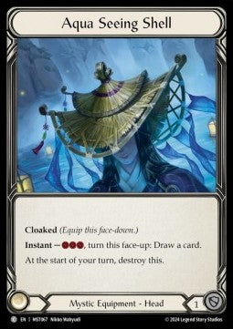 Aqua Seeing Shell (Cold Foil) - Part the Mistveil (Common) [MST-067]