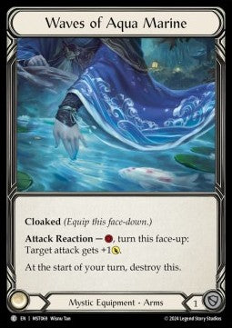 Waves of Aqua Marine (Cold Foil) - Part the Mistveil (Common) [MST-069]