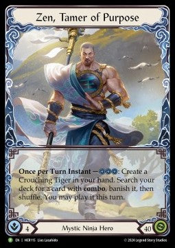 Zen, Tamer of Purpose (Rainbow Foil)⁣ - Hero Promos⁣ (Promo)⁣ [115]
