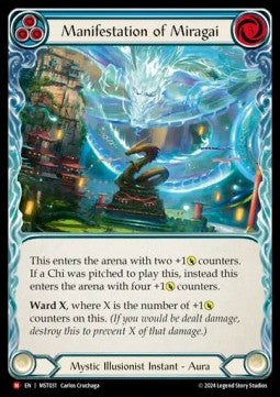 Manifestation of Miragai (Rainbow Foil) - Part the Mistveil (Majestic) [MST-031]
