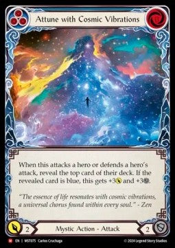 Attune with Cosmic Vibrations (Rainbow Foil)⁣ - Part the Mistveil⁣ (Majestic)⁣ [075]