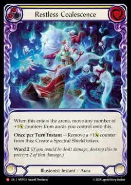 Restless Coalescence (Rainbow Foil)⁣ - Part the Mistveil⁣ (Majestic)⁣ [133]