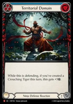 Territorial Domain (Rainbow Foil)⁣ - Part the Mistveil⁣ (Majestic)⁣ [163]