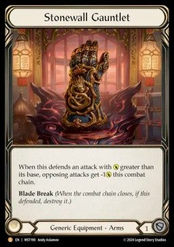 Stonewall Gauntlet (Rainbow Foil)⁣ - Part the Mistveil⁣ (Legendary)⁣ [190]