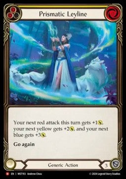 Prismatic Leyline (Rainbow Foil)⁣ - Part the Mistveil⁣ (Majestic)⁣ [193]