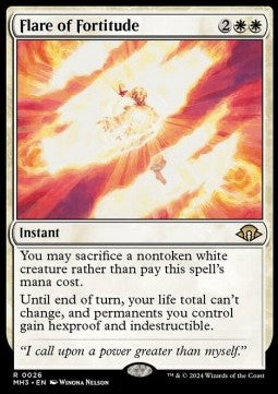 Flare of Fortitude⁣ - Modern Horizons 3⁣ (Rare)⁣ [26]