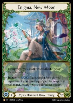 Enigma, New Moon (Rainbow Foil)⁣ - Part the Mistveil⁣ (Legendary)⁣ [238]