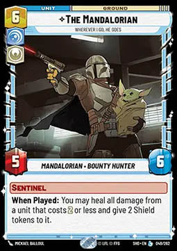 The Mandalorian, Wherever I Go, He Goes - Shadows of the Galaxy (Legendary) [SHD-049]