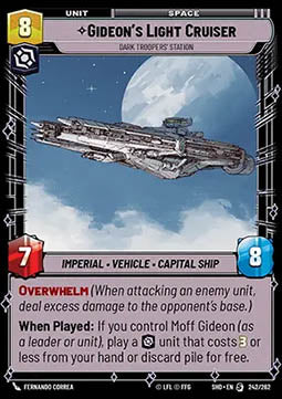Gideon’s Light Cruiser, Dark Troopers’ Station⁣ - Shadows of the Galaxy⁣ (Special)⁣ [242]