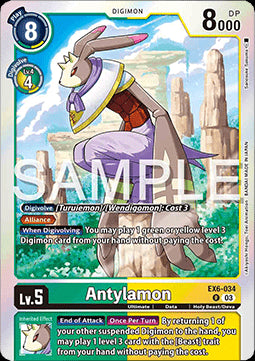 Antylamon (EX6-034)⁣ - Infernal Ascension⁣ (Rare)⁣ [034]