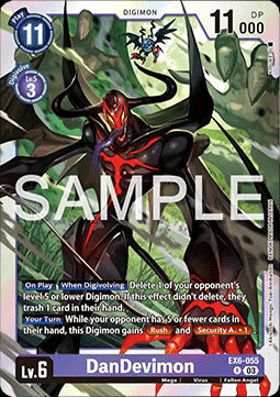 DanDevimon (EX6-055)⁣ - Infernal Ascension⁣ (Rare)⁣ [055]