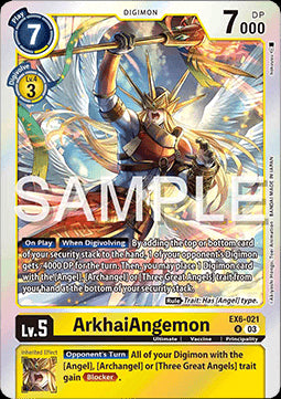 ArkhaiAngemon (EX6-021)⁣ - Infernal Ascension⁣ (Rare)⁣ [021]
