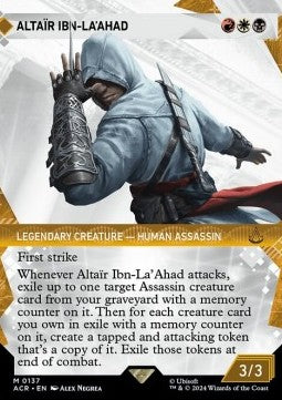 Altaïr Ibn-La'Ahad (V.1)⁣ - Universes Beyond: Assassin's Creed: Extras⁣ (Mythic)⁣ [137]