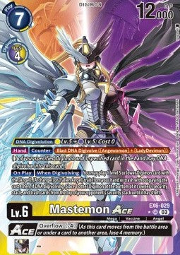 Mastemon Ace (EX6-029) (V.2)⁣ - Infernal Ascension⁣ (Alternative Art)⁣ [029]