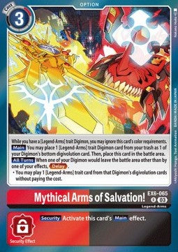 Mythical Arms of Salvation! (EX6-065)⁣ - Infernal Ascension⁣ (Rare)⁣ [065]