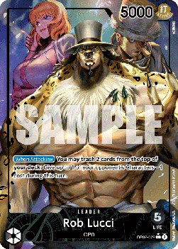 Rob Lucci (OP07-079) (V.2) - 500 Years into the Future (Alternate Art) [OP07-079]