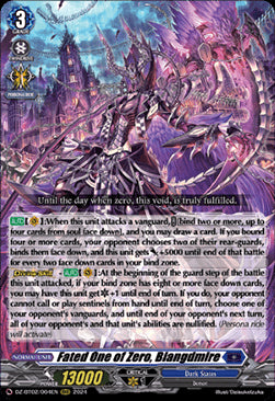 Fated One of Zero, Blangdmire [D-Format] (V.1 - Triple Rare)⁣ - Illusionless Strife⁣ (Triple Rare)⁣ [004]