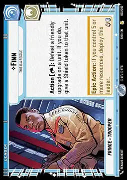 Finn, This is a Rescue⁣ - Shadows of the Galaxy⁣ (Rare)⁣ [003]