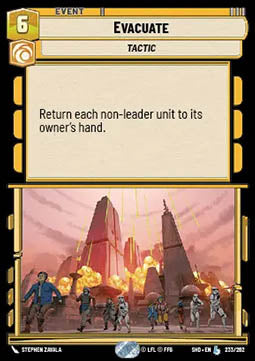 Evacuate⁣ - Shadows of the Galaxy⁣ (Legendary)⁣ [233]