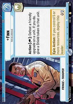Finn, This is a Rescue (V.1)⁣ - Shadows of the Galaxy: Extras⁣ (Rare)⁣ [283]