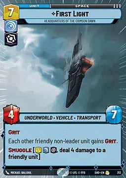 First Light, Headquarters of the Crimson Dawn - Shadows of the Galaxy: Extras (Rare) [XSHD-313]