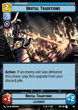 Brutal Traditions⁣ - Shadows of the Galaxy: Extras⁣ (Uncommon)⁣ [315]