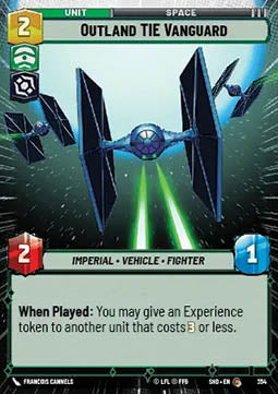 Outland TIE Vanguard⁣ - Shadows of the Galaxy: Extras⁣ (Common)⁣ [354]