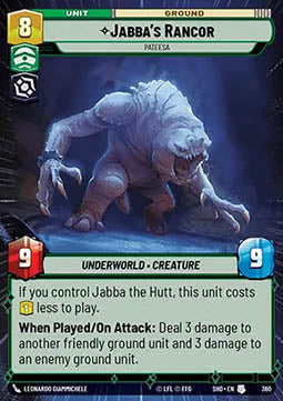 Jabba's Rancor, Pateesa⁣ - Shadows of the Galaxy: Extras⁣ (Uncommon)⁣ [360]