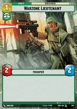 Warzone Lieutenant⁣ - Shadows of the Galaxy: Extras⁣ (Common)⁣ [379]