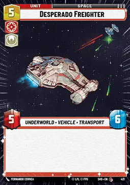 Desperado Freighter⁣ - Shadows of the Galaxy: Extras⁣ (Common)⁣ [421]