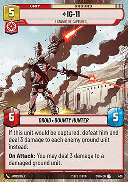 IG-11, I Cannot Be Captured⁣ - Shadows of the Galaxy: Extras⁣ (Uncommon)⁣ [439]