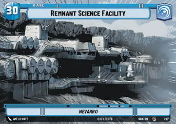 Remnant Science Facility // Shield Token⁣ - Shadows of the Galaxy: Extras⁣ (Common)⁣ [297]