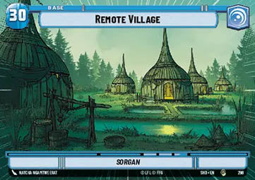 Remote Village // Shield Token⁣ - Shadows of the Galaxy: Extras⁣ (Common)⁣ [298]