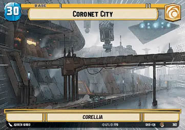 Coronet City // Experience Token⁣ - Shadows of the Galaxy: Extras⁣ (Common)⁣ [303]