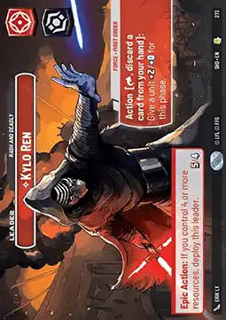 Kylo Ren, Rash and Deadly (V.2) - Shadows of the Galaxy: Extras (Rare) [XSHD-273]