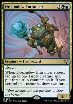 Dreamdew Entrancer⁣ - Bloomburrow⁣ (Rare)⁣ [211]