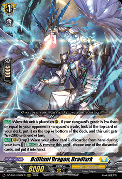 Brilliant Dragon, Bradiark [D-Format] (V.1 - Triple Rare)⁣ - Festival Booster 2024⁣ (Triple Rare)⁣ [008]