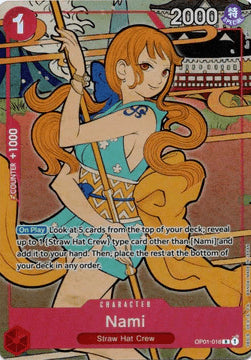Nami (OP01-016) (V.2) - Premium Bandai Products (Rare) [PB-XX-OP01-016]