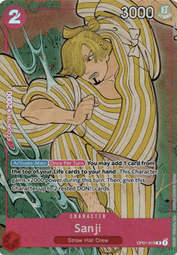 Sanji (OP01-013) (V.2) - Premium Bandai Products (Rare) [PB-XX-OP01-013]