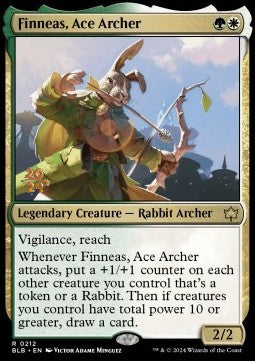 Finneas, Ace Archer (V.1)⁣ - Bloomburrow: Promos⁣ (Rare)⁣ [212]