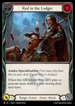 Red in the Ledger (Regular)⁣ - Armory Deck: Azalea⁣ (Majestic)⁣ [013]