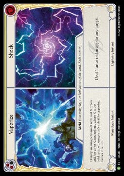 Vaporize // Shock (Cold Foil)⁣ - LGS Promos⁣ (Promo)⁣ [346]