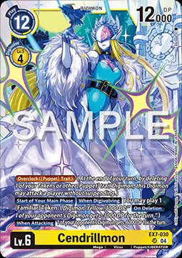 Cendrillmon (EX7-030) (V.1)⁣ - Digimon Liberator⁣ (Super Rare)⁣ [030]